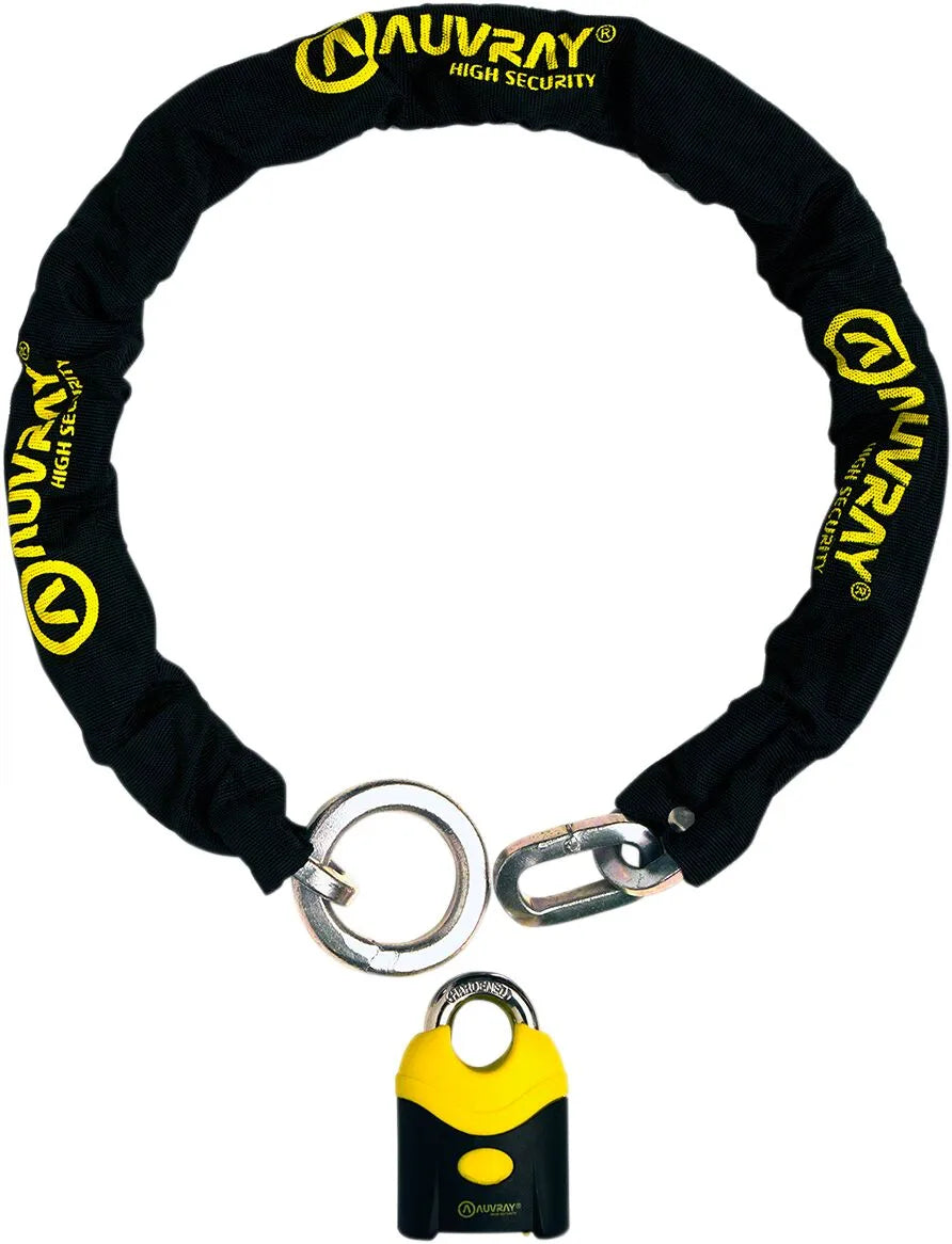 Auvray K Block 120 Kettenschloss mit gehärtetem Stahl