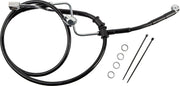 Drag Specialties Hinterradbremsleitung für ABS