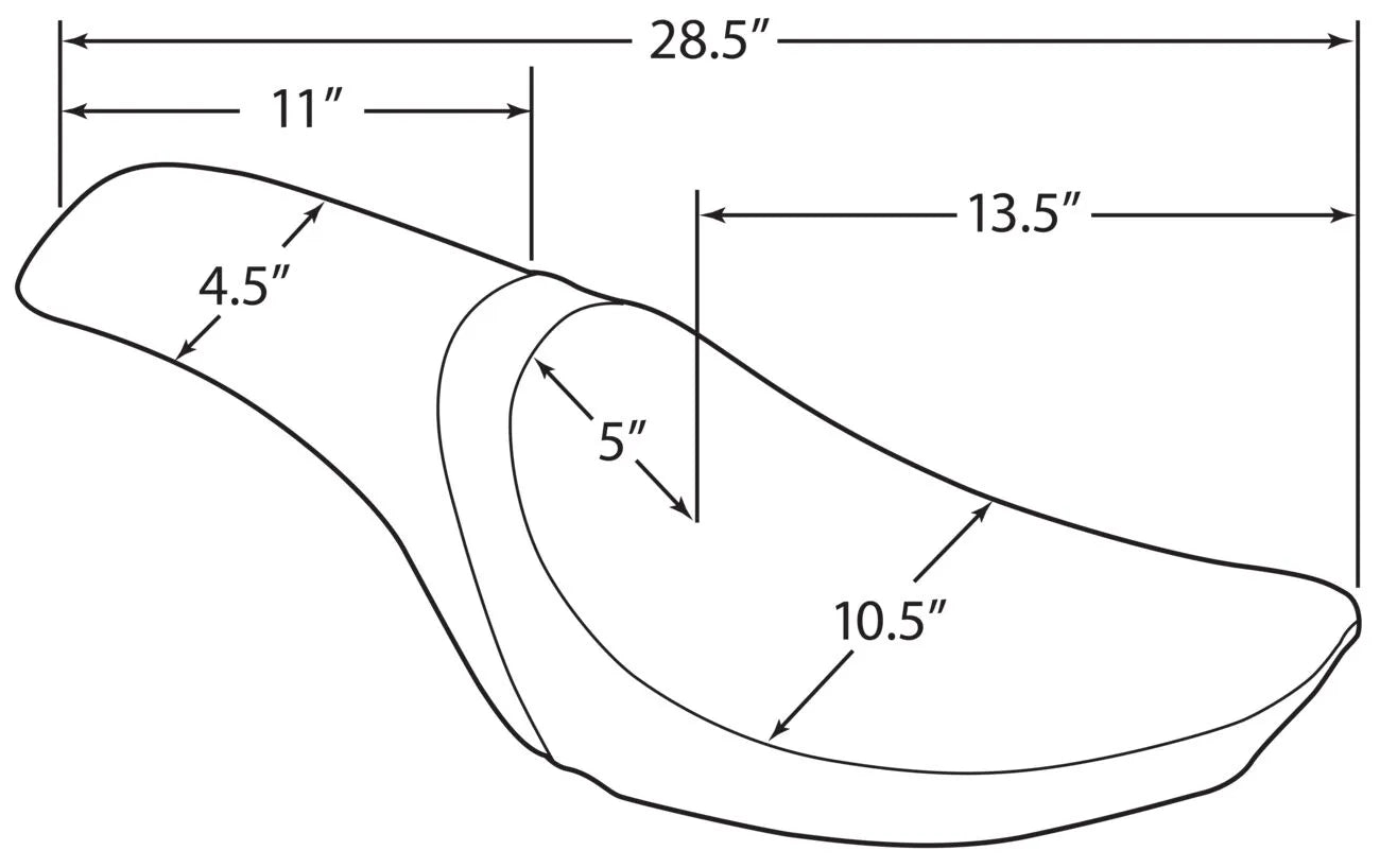 Drag Specialties Predator Sitz