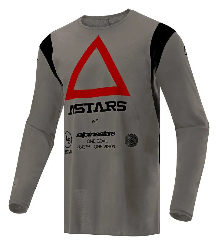 Alpinestars Techdura Jersey - Rot/Braun