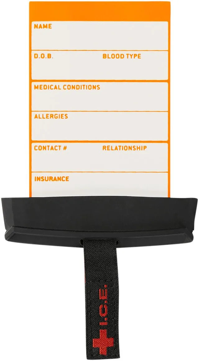 Icon Ice Kartenhalter für D30 Westen – Schwarz