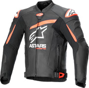 Alpinestars GP Plus R V4 Airflow Lederjacke - Schwarz/Weiß/Rot Fluo