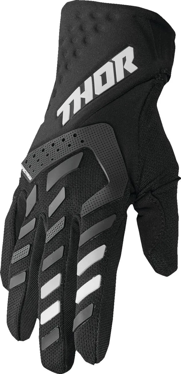 Thor Spectrum MX Damenhandschuhe – Schwarz/Weiß