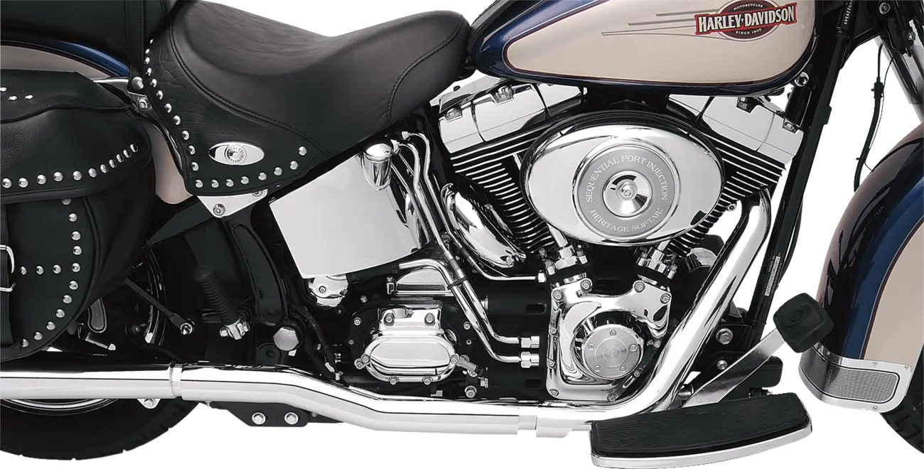 Bassani Xhaust Power Curve True-Dual Krümmerrohre für Softail