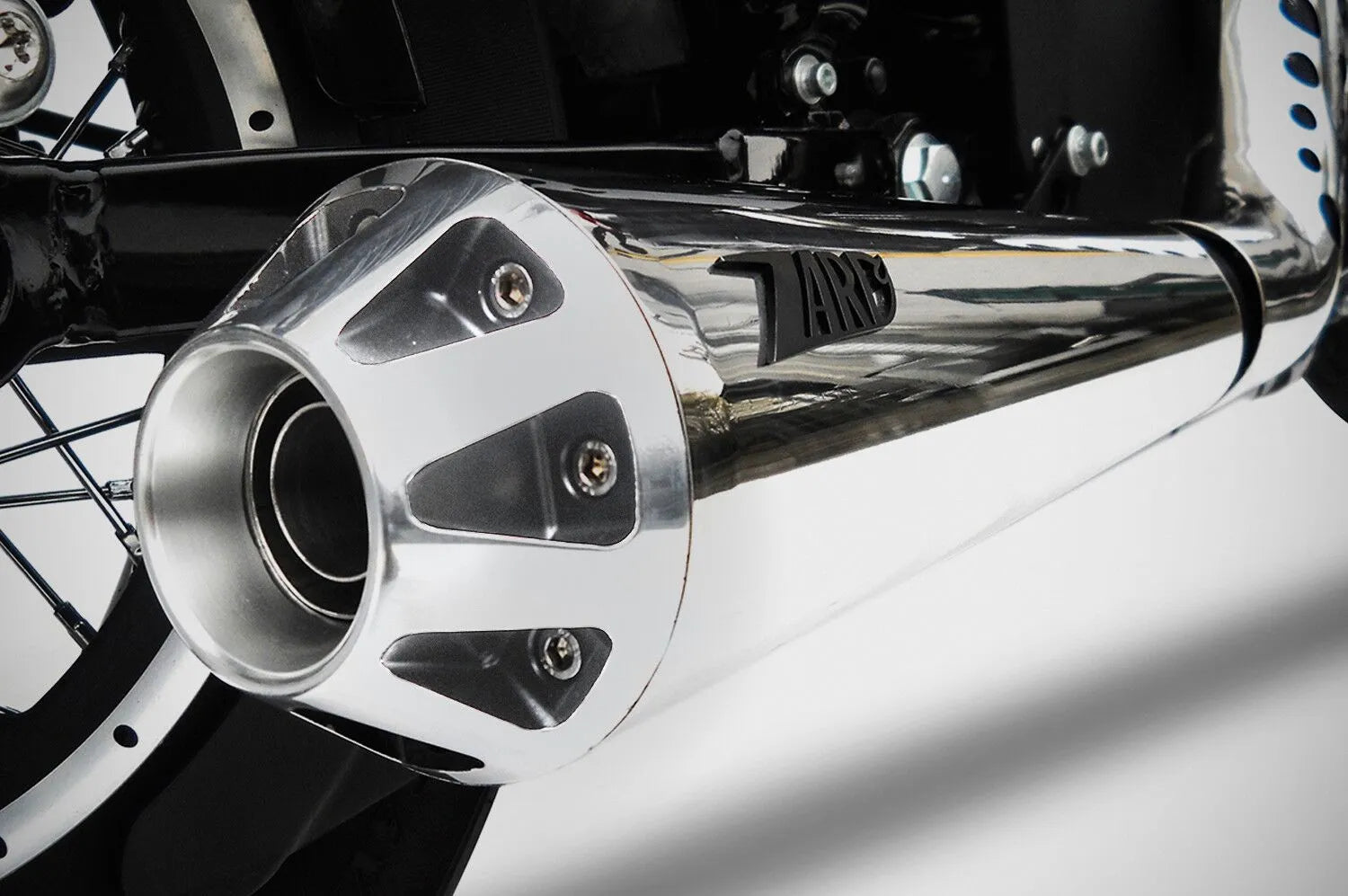 Zard Konische Komplettauspuffanlage 2:1 für HD Sportster