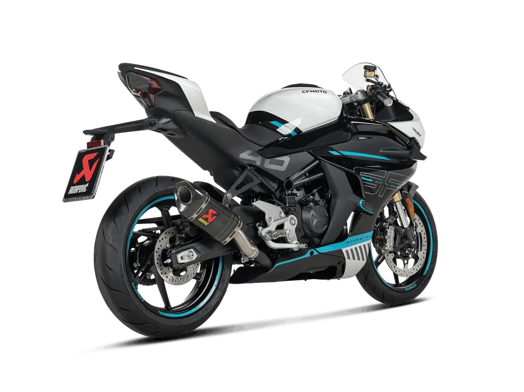 Akrapovic Slip-on-Schalldämpfer, Straßen-Carbonfaser