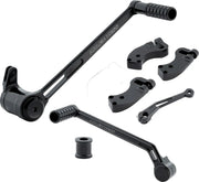 Arlen Ness Extended Foot Control Kit Schwarz eloxiert