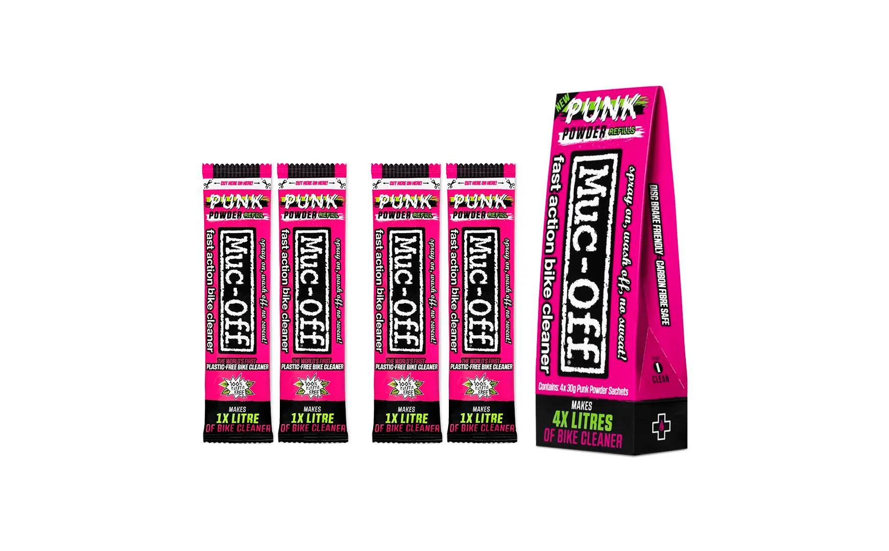 Muc-off Punk Powder Bike Cleaner - Eco-friendly Formula