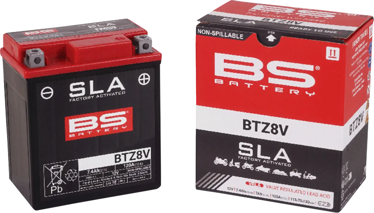 Bs Battery AGM 7Ah Motorradbatterie