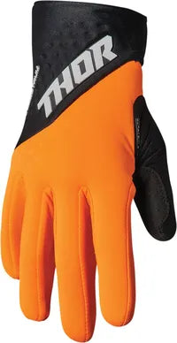 Thor Spectrum Cold Weather MX Handschuhe – Schwarz/Orange
