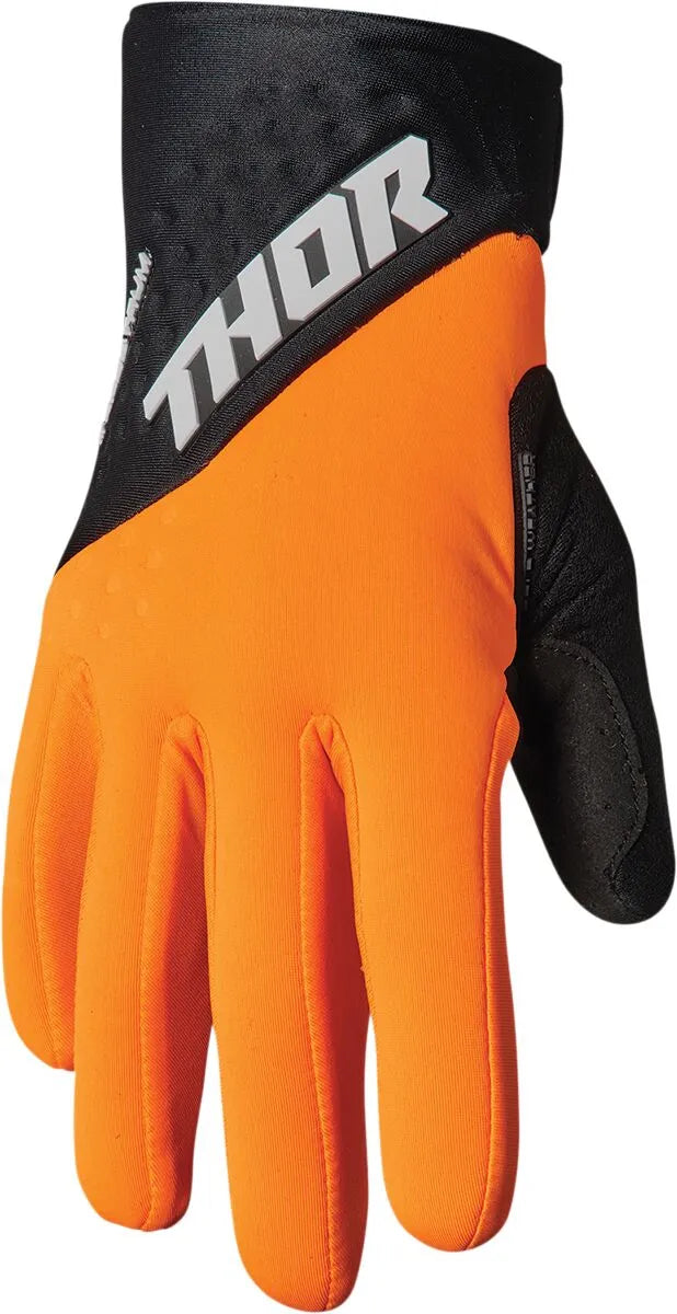 Thor Spectrum Cold Weather MX Handschuhe – Schwarz/Orange