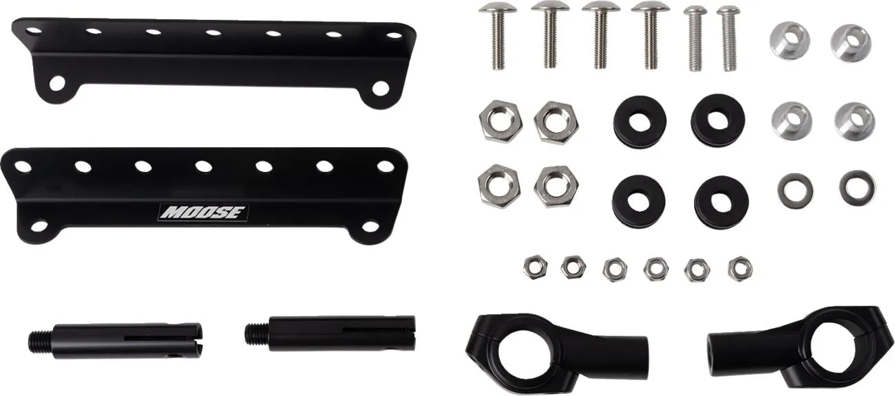 Moose Offroad Universal-Windschutzscheibe – 19 Zoll Höhe