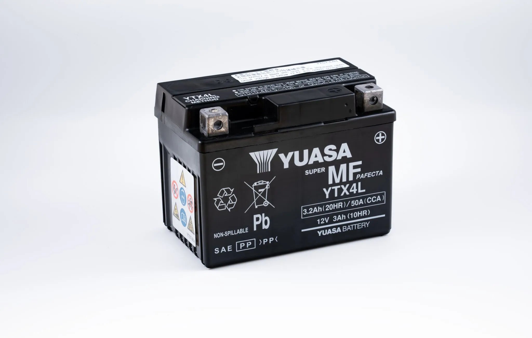 Yuasa Ytx4l AGM wartungsfreie Batterie