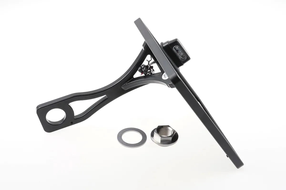 Cult Werk Nummernschildhalter – Schwarzer Stahl