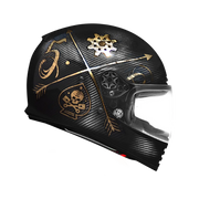 Premier Helmets Thunder Carbon Nx Gold Integralhelm