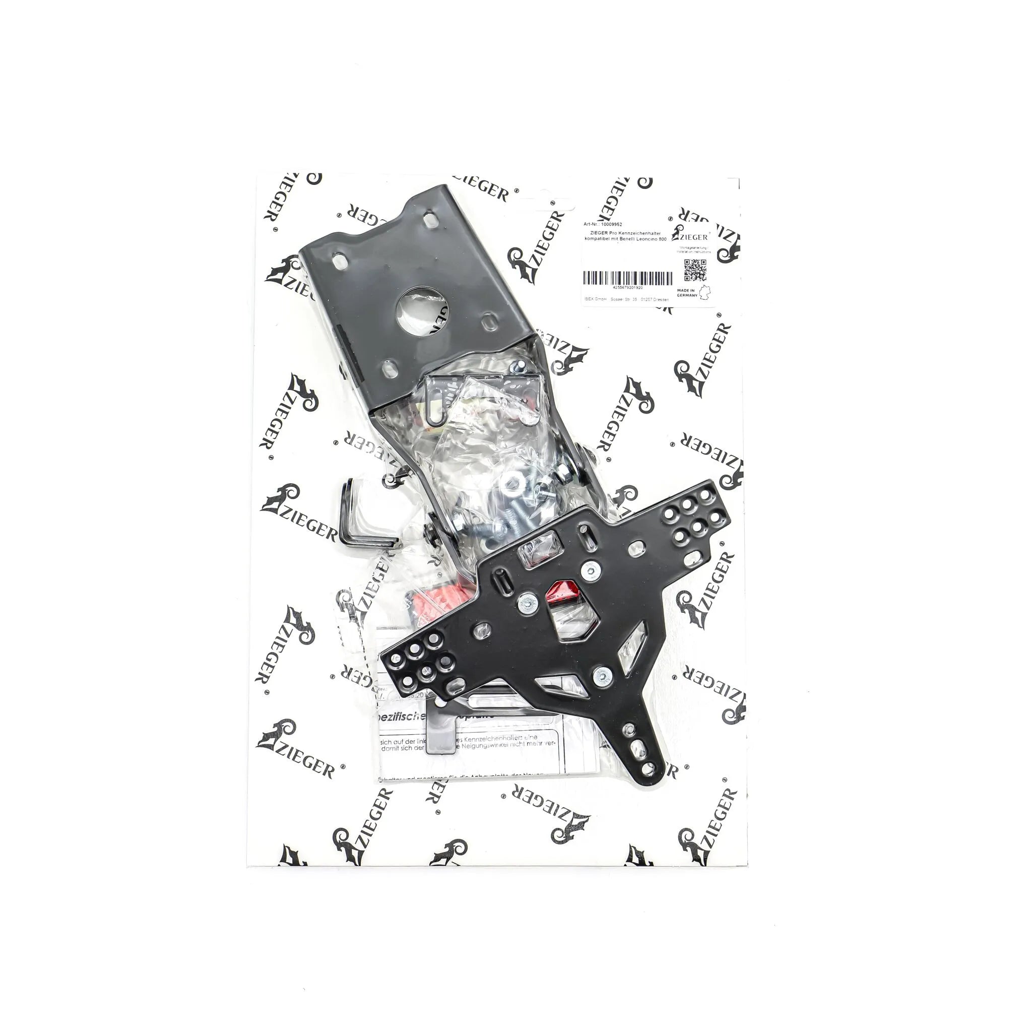 Zieger Pro Kennzeichenhalter Typ C