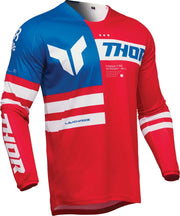 Thor Launchmode Patriot Jersey – Blau/Rot/Weiß
