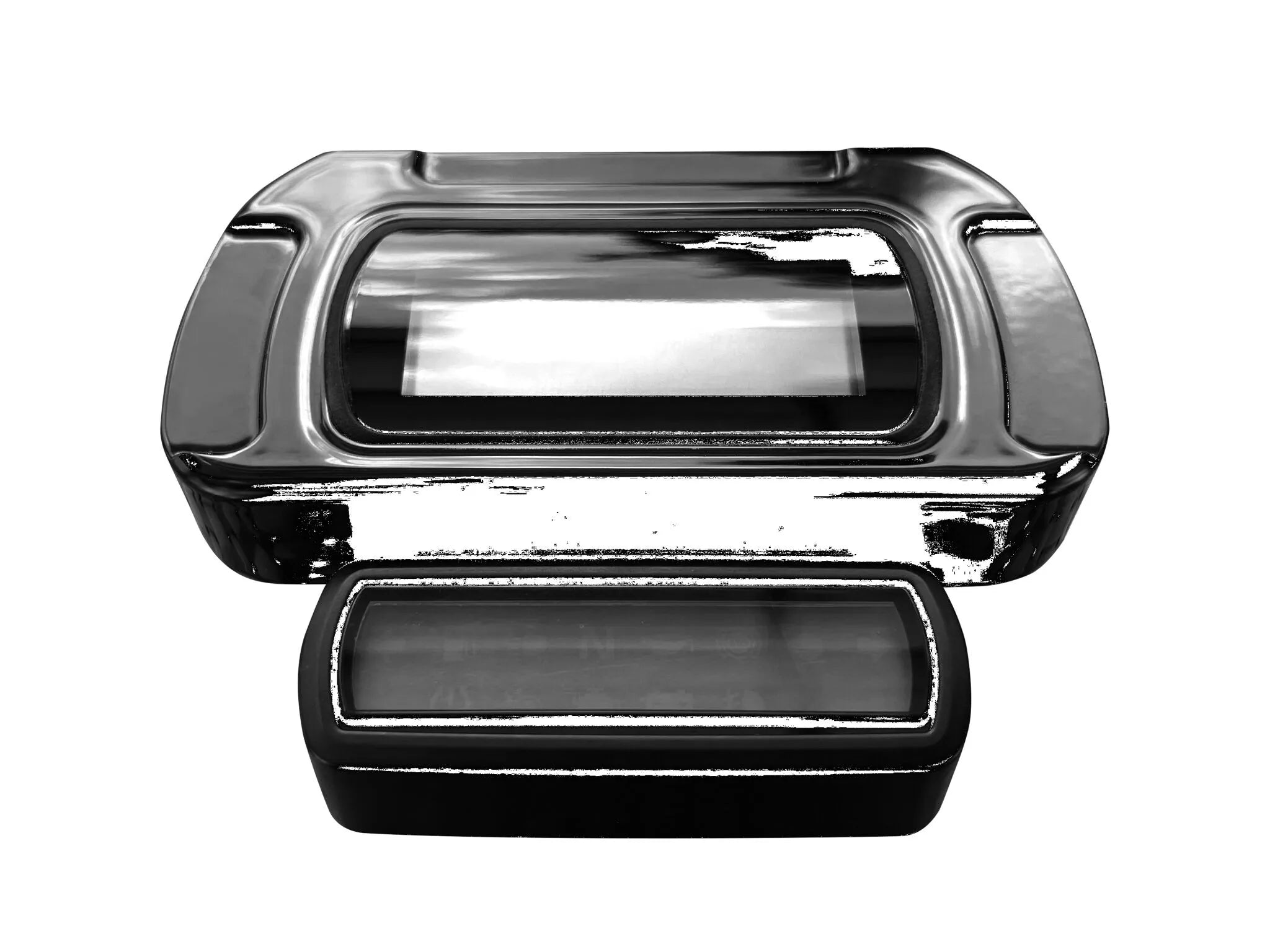 Heinz Bikes Instrumentenhalterung – Schwarzes Billet-Aluminium