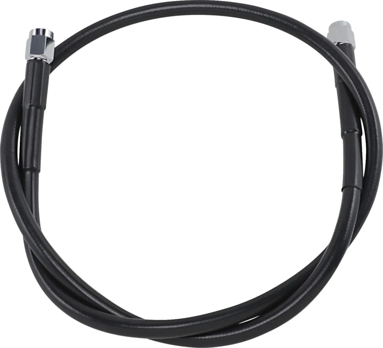 Drag Specialties Universal-Bremsleitung 34" Schwarzes Vinyl