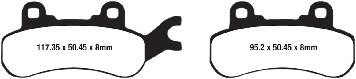 EBC Long-life Sintered "R" Bremsbeläge