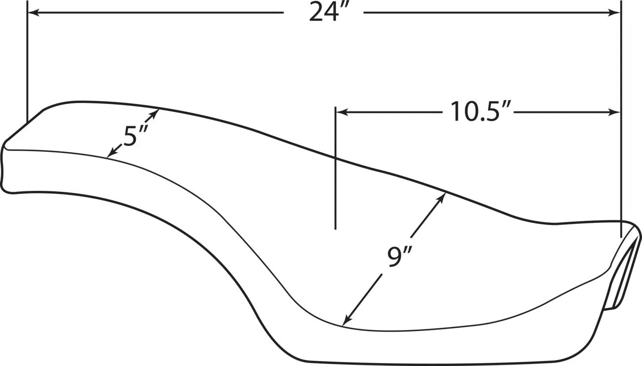 Drag Specialties 2-Sitzer