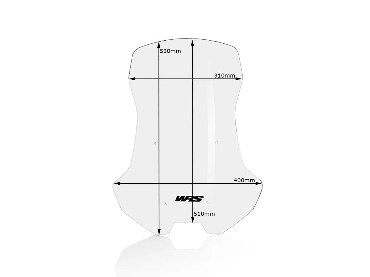 Windschutzscheibe für Roller
