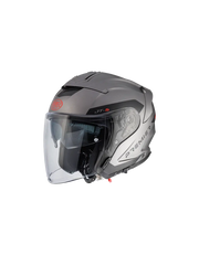 Premier Helmets Jt5 Ma Jethelm - Schwarz/Grau
