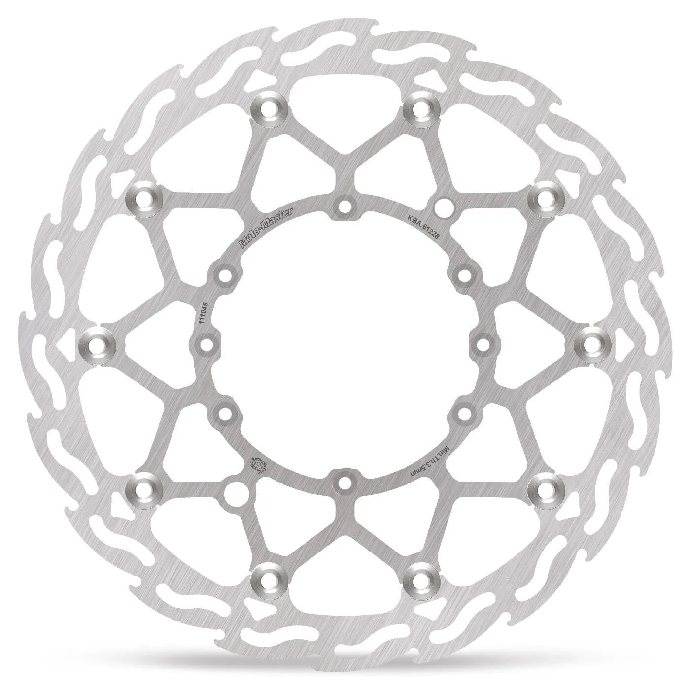 Moto-master Flame Series Supermoto Street Rotor 320mm