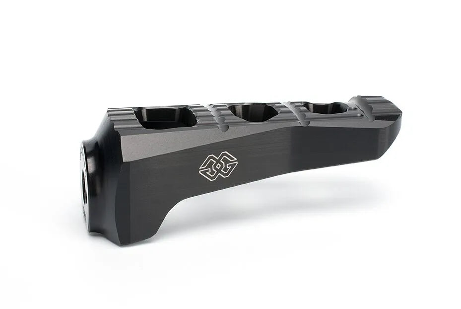 Gilles Tooling Fußrasten-Set – Beifahrerseite, Schwarz