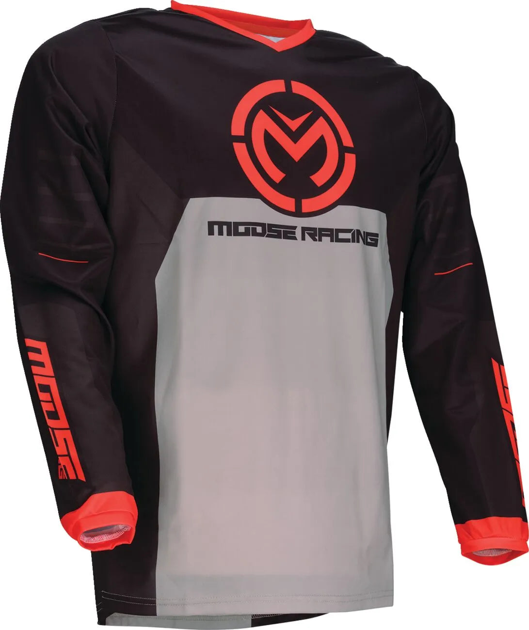 Moose Offroad Qualifier Jersey – Schwarz/Grau/Rot