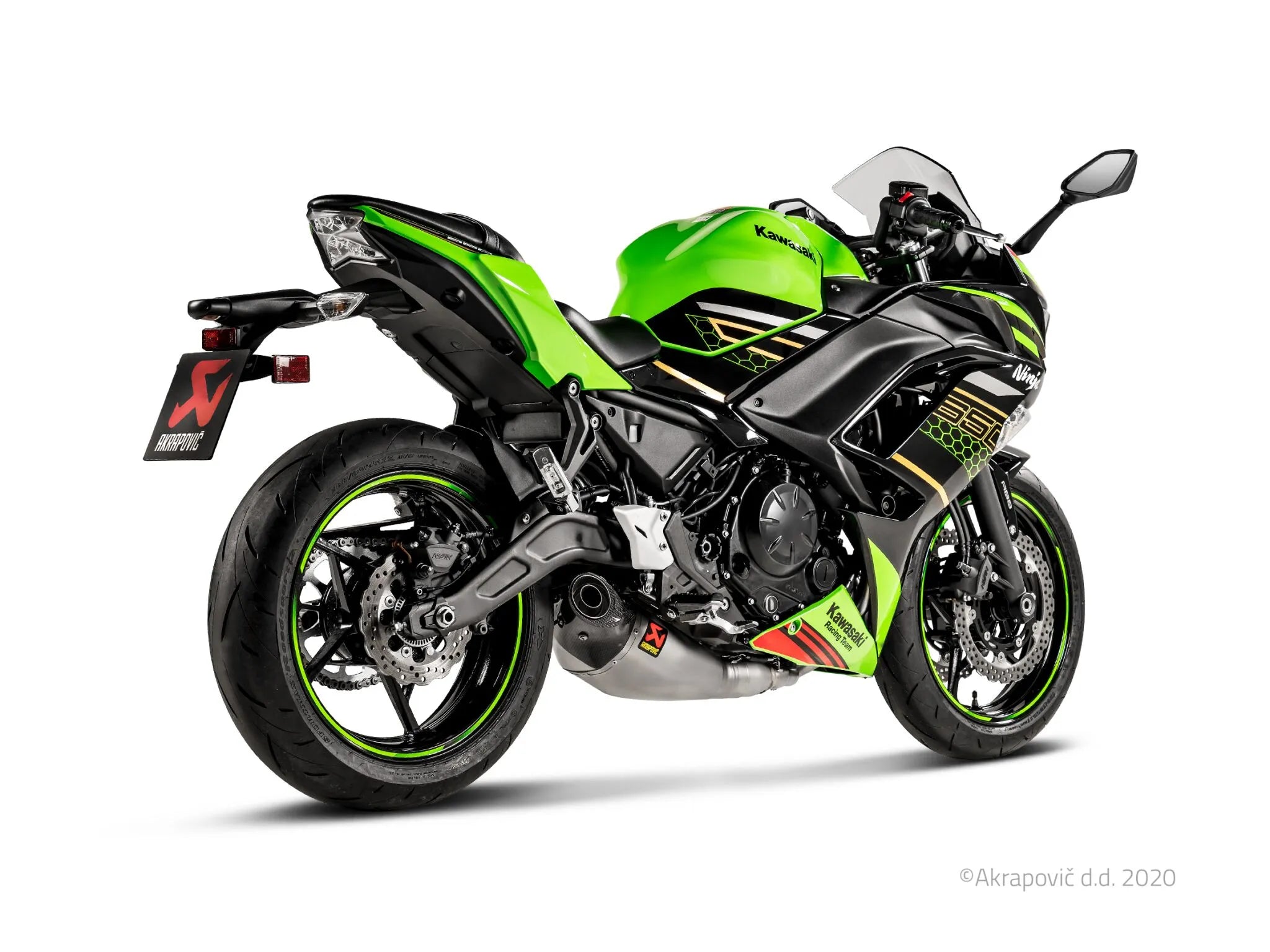 Akrapovic Racing Line Komplettanlage für Kawasaki Auspuff