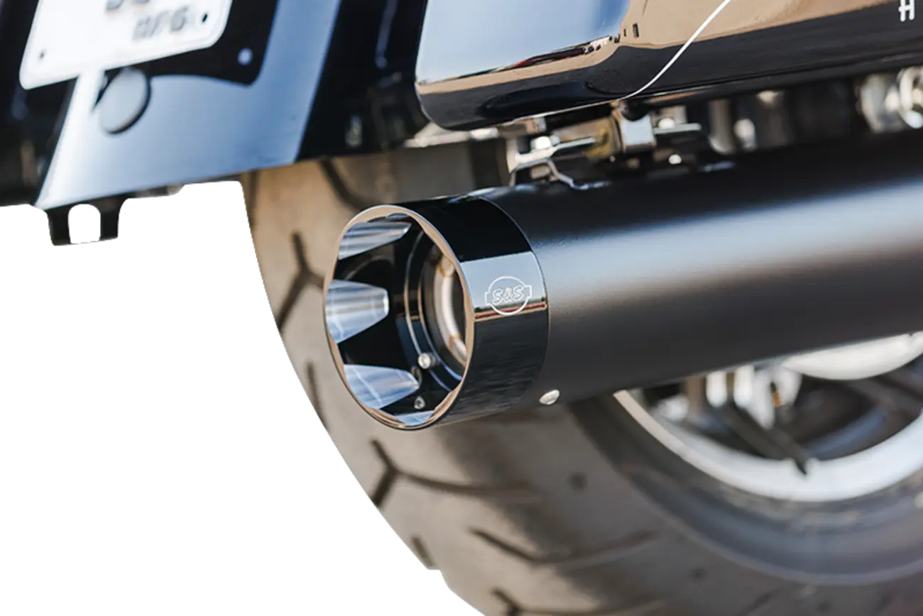 S&amp;S Cycle 2-in-1 Sidewinder Auspuffanlage