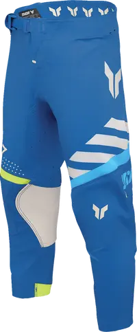 Thor Youth Sportmode Synth Hose – Blau/Weiß/Gelb