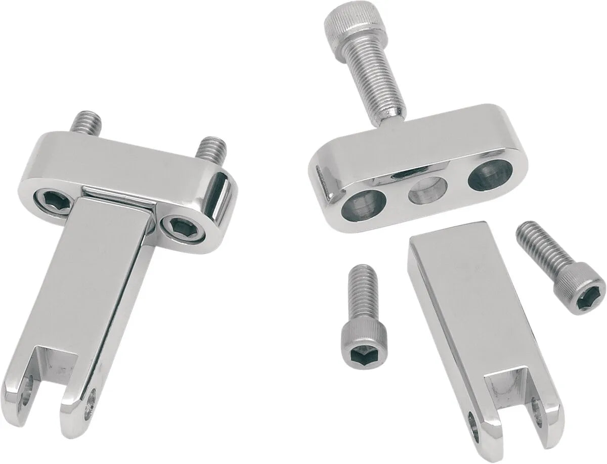 Drag Specialties Soziusfußrasten-Montagesatz