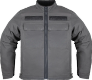 Icon Mototanker Jacke Foreet &amp; Dual Sport - Schwarz/Grau