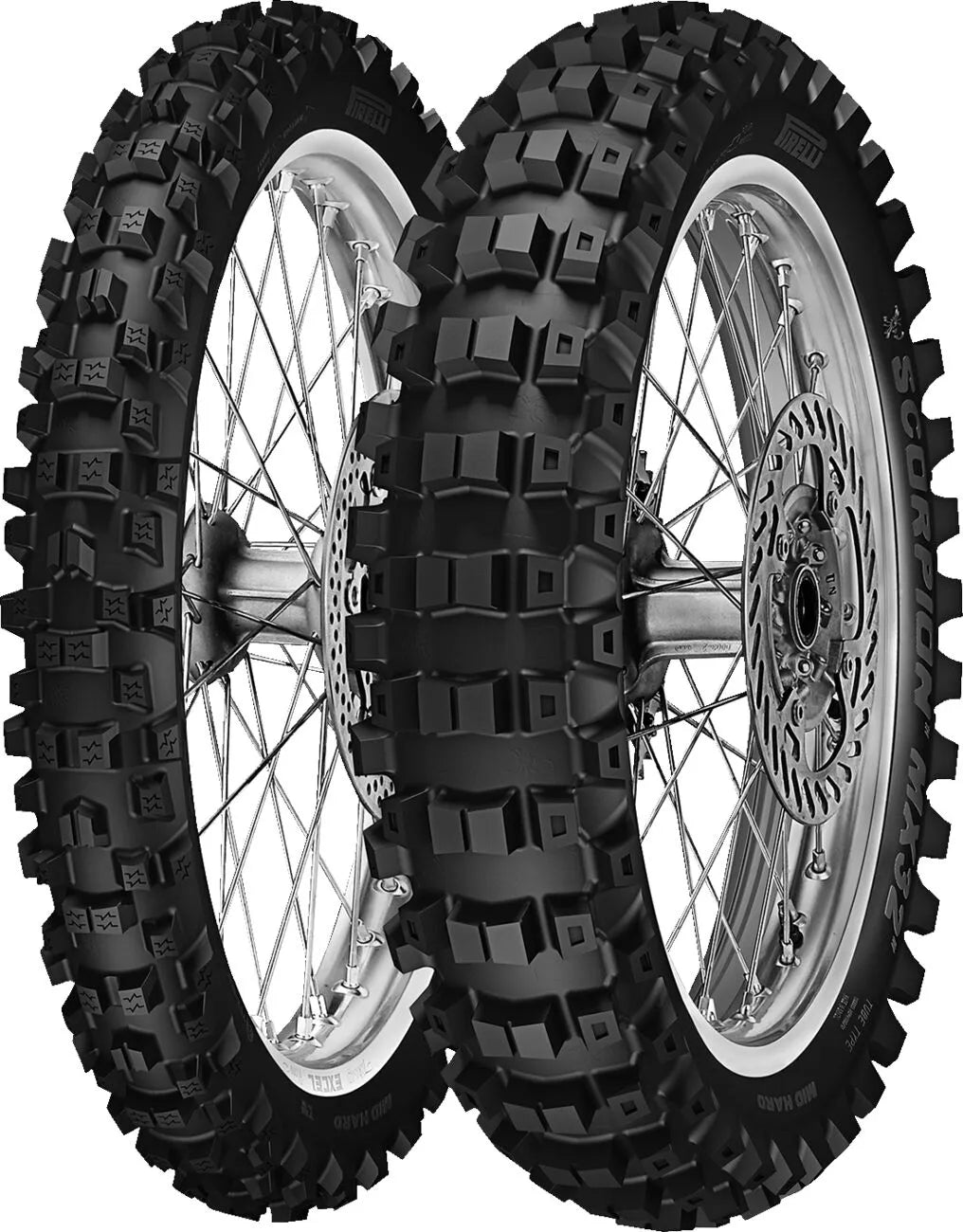 Pirelli Scorpion MX32 Mid Hard Reifen - 110/90-19 Hinterreifen