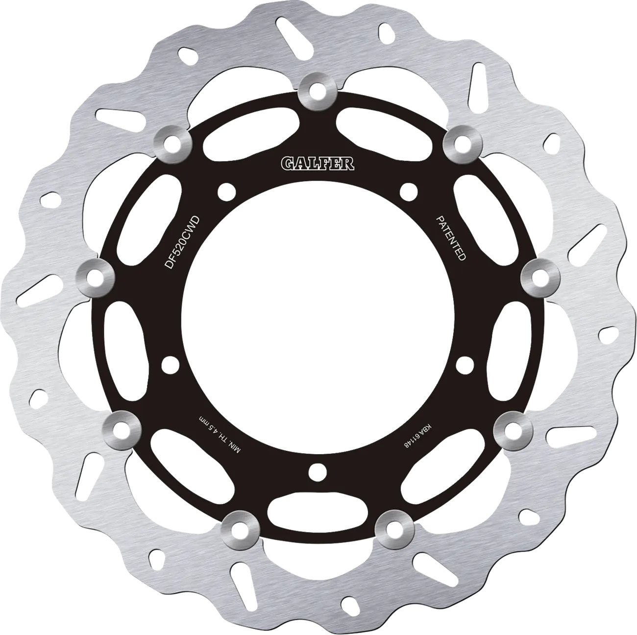 Galfer Bremsscheibe zum direkten Austausch