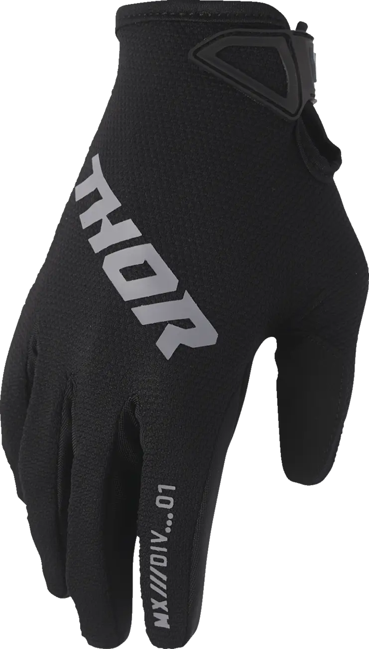 Thor Youth Ridemode Static MX Handschuhe - Schwarz