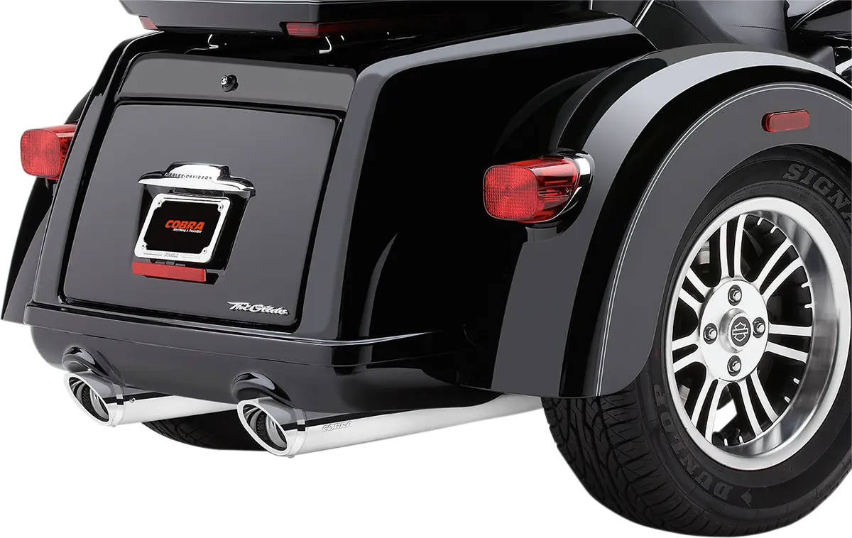 Cobra Tri Glide Schalldämpfer für Harley-Davidson Trike