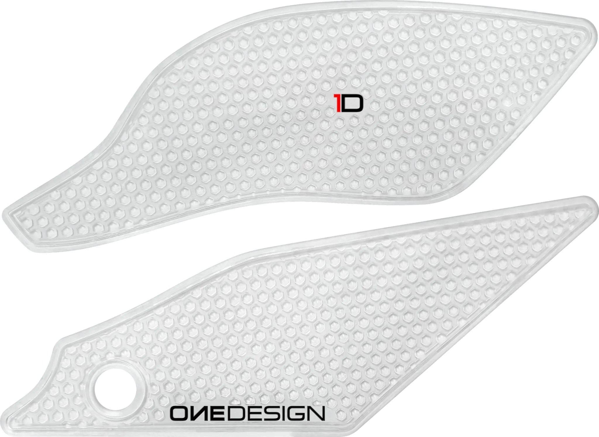 Onedesign Tank Grip – Tankpad aus transparentem Harz für Yamaha