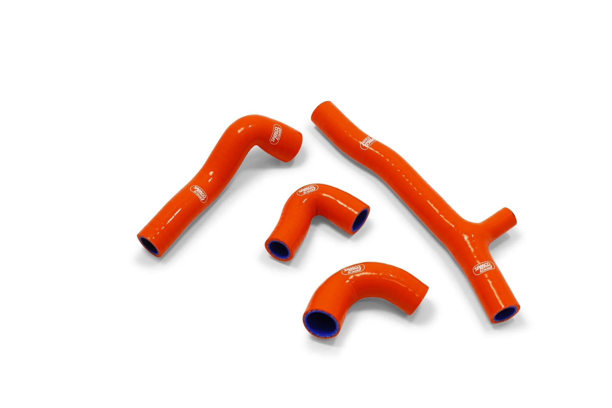 Samco Sport Kühlerschlauch-Set, orange, Silikon