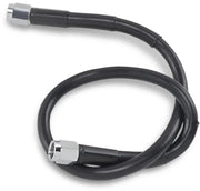 Drag Specialties Universal-Bremsleitung 18" Schwarzes Vinyl