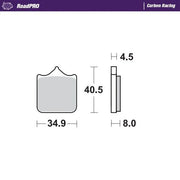 Moto-master Roadpro Carbon Racing Bremsbeläge