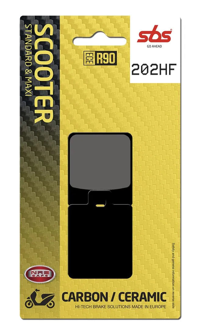 SBS HF Street Keramik-Organische Bremsbeläge