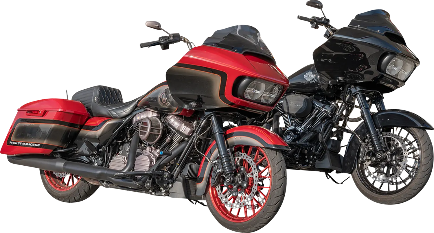 Arlen Ness Gabelrohre – Schwarz, 49 mm, 22,875"