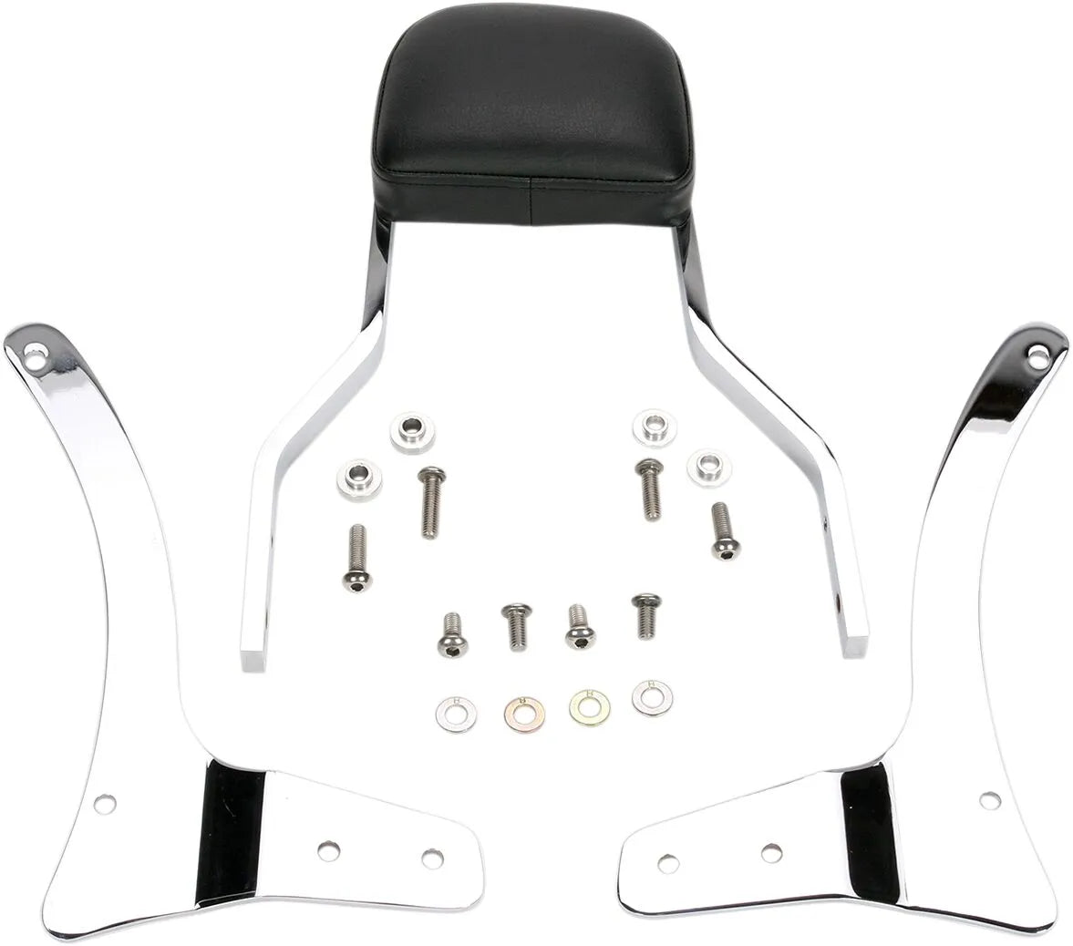 Cobra Square Sissy Bar Kit - Chrom