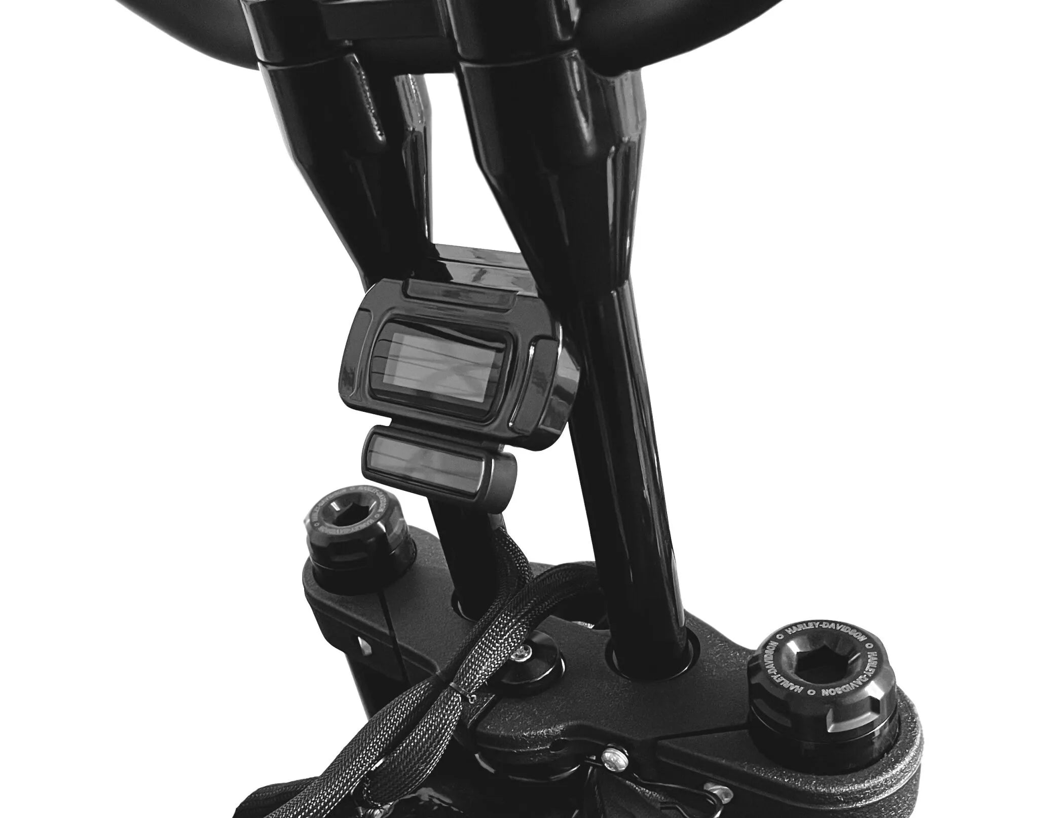 Heinz Bikes Instrumentenhalterung – Schwarzes Billet-Aluminium