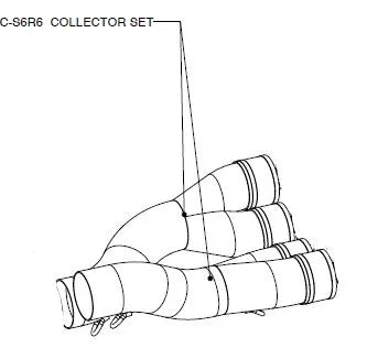 Akrapovic Verbindungsrohr für Suzuki GSX-R600 GSX-R750