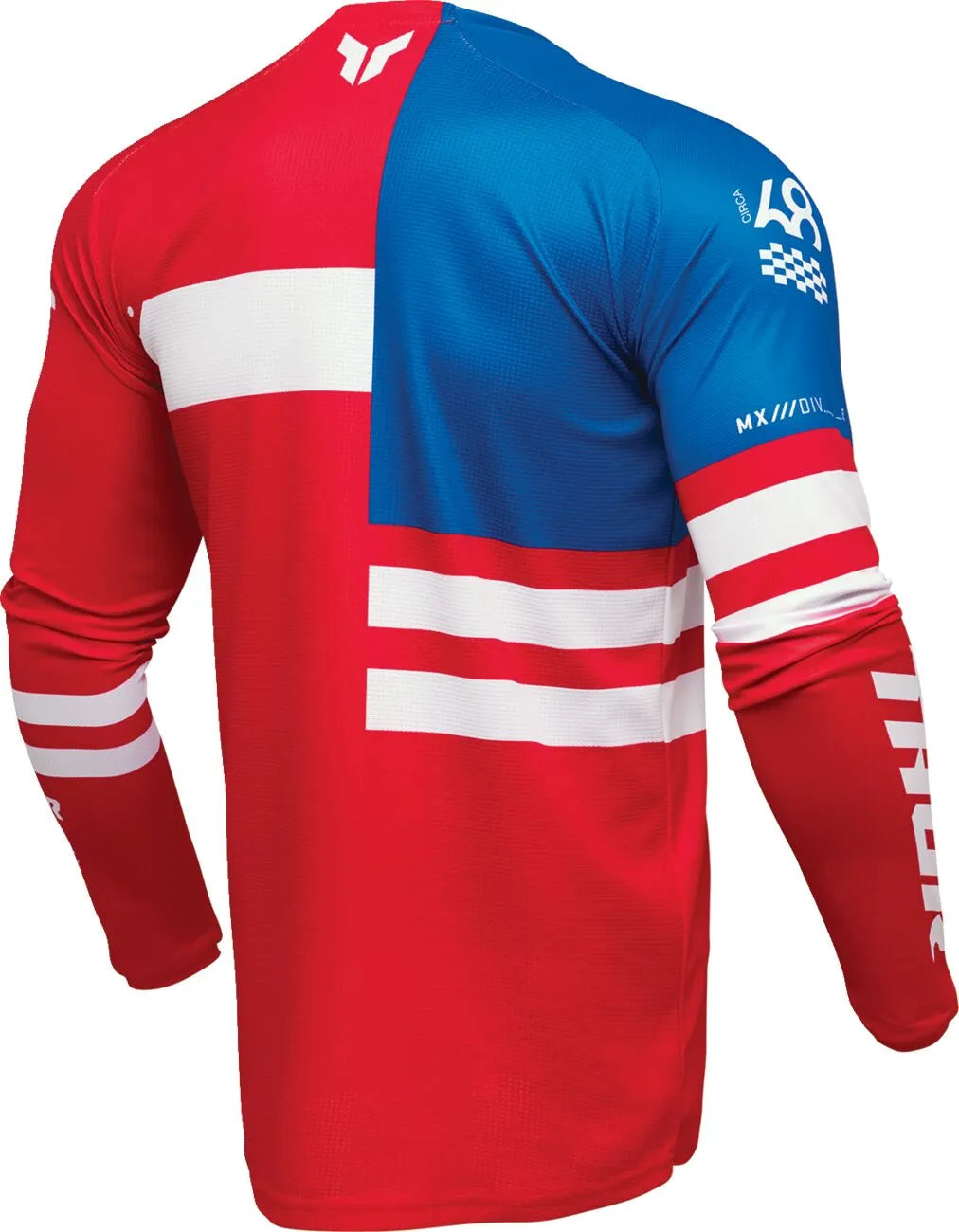 Thor Launchmode Patriot Jersey – Blau/Rot/Weiß
