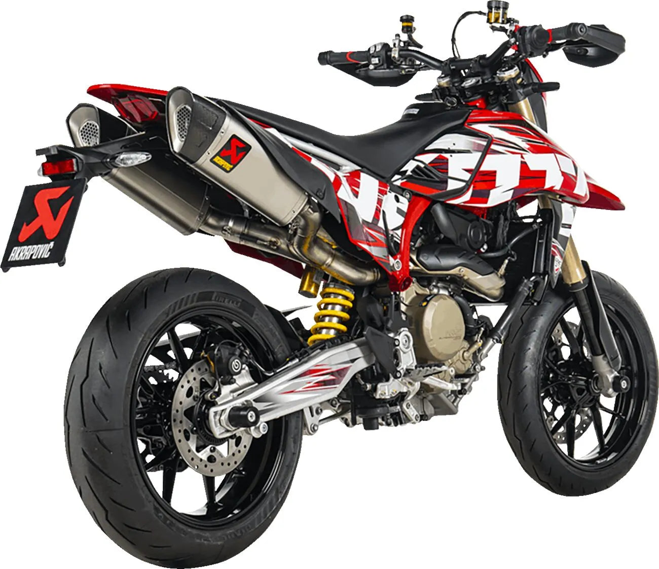 Akrapovic Slip-on Line Schalldämpfer – Titan/Kohlefaser